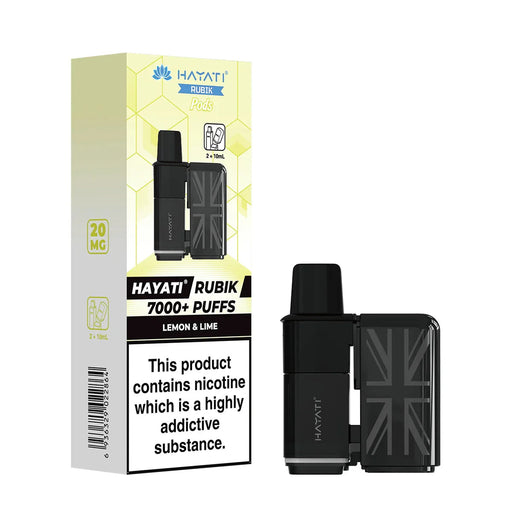 Lemon Lime Hayati Rubik 7000 Prefilled Pods