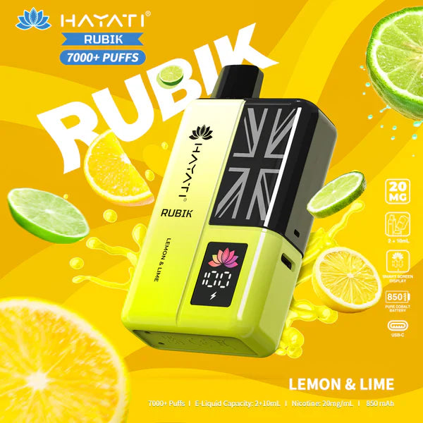Hayati Rubik 7000 Disposable Vape Kit