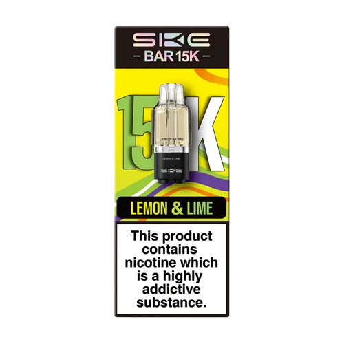 Lemon & Lime SKE Bar 15K Prefilled Pods