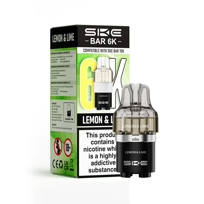 Lemon Lime SKE Bar 6K Refill Pods