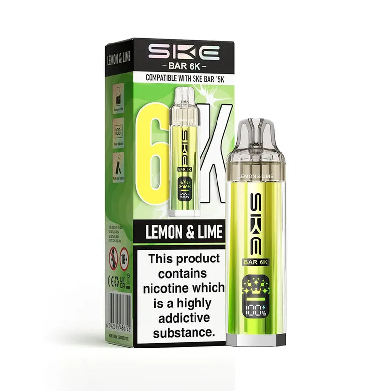 Lemon & Lime SKE Bar 6K Prefilled Pod Kit