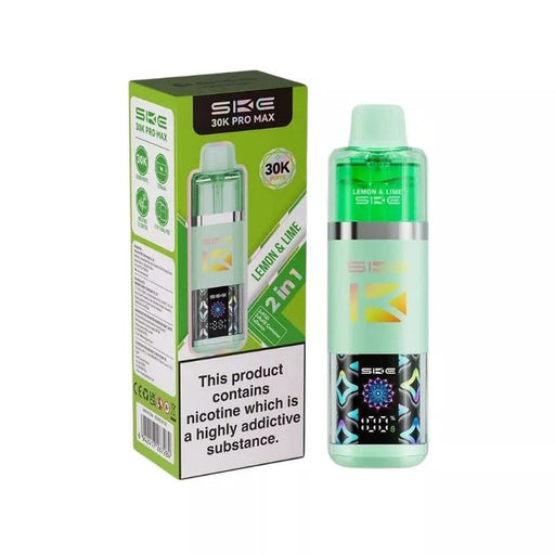 Lemon lime SKE 30K Pro Max Prefilled Pod Kit