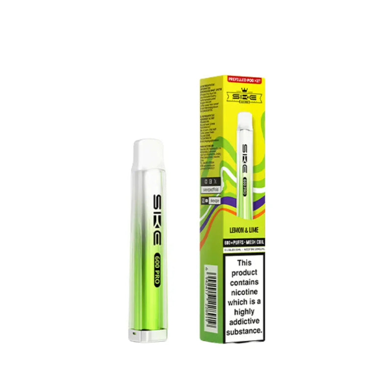 Lemon lime SKE Bar 600 Prefilled Pod Kit