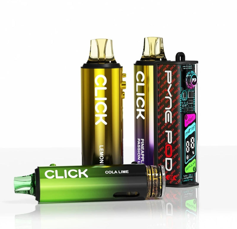 Lime edition Pyne Pod Click 50K Prefilled Pod Kit