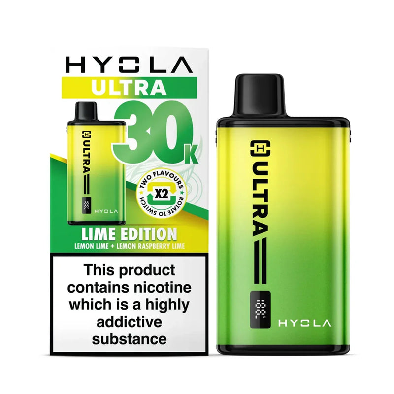Lime Hyola Ultra 30K Prefilled Pod Kit