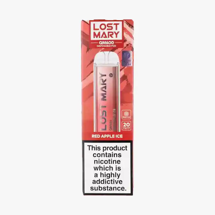 Lost-Mary-QM600-Disposable-Vape-Red-Apple-Ice