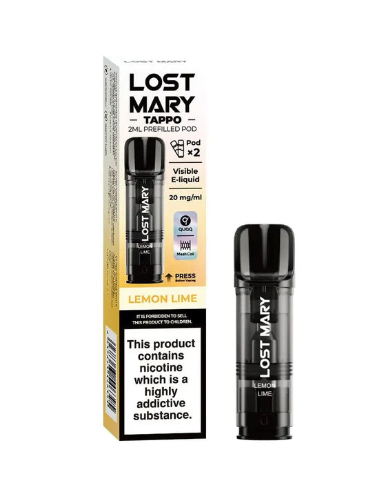 Lost Mary Tappo 2Pack Prefilled Pods Lemon