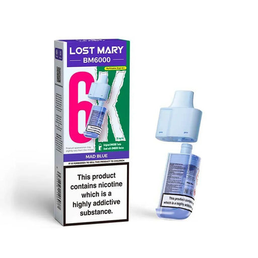 Mad Blue Lost Mary BM6000 Prefilled Pods