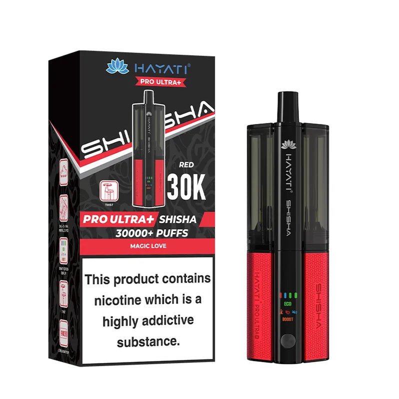 Magic Love Hayati  Pro Ultra Plus Shisha 30K Pod Kit