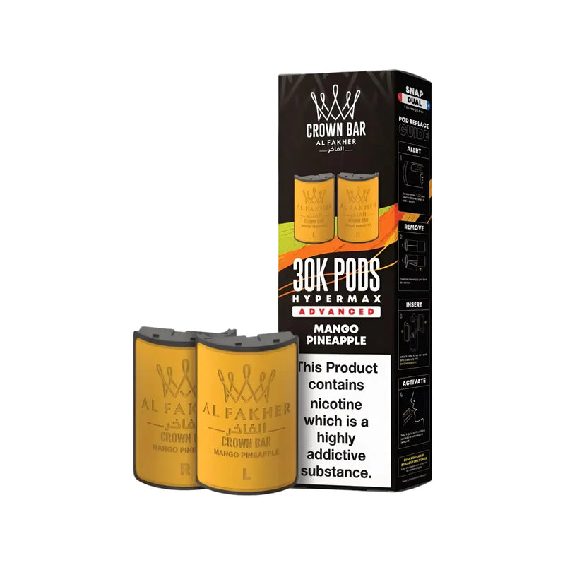 Mango pineapple Al Fakher 30K Hypermax Prefilled Pods