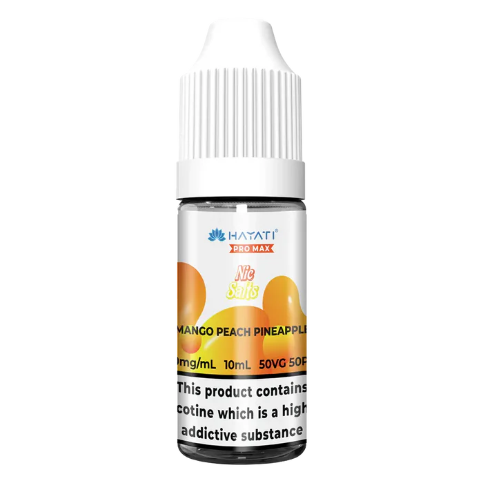 Hayati Pro Max Mango Peach Pineapple Nic Salt Vape Juice