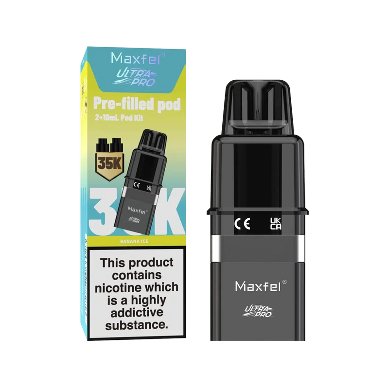 Maxfel ULTRA 35k refill/Replacement Pods - From £5.80