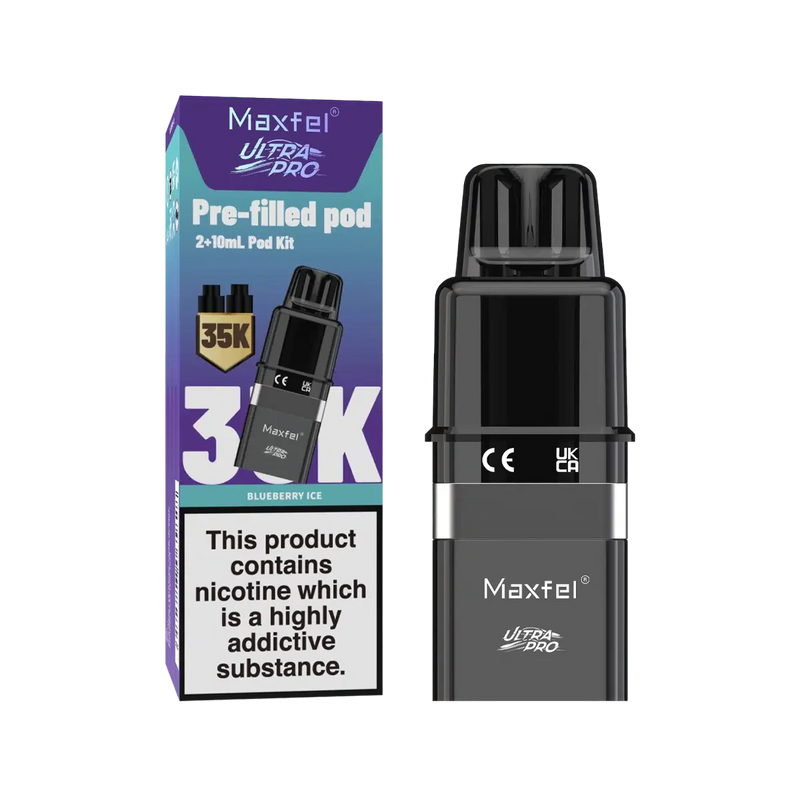 Maxfel ULTRA 35k refill/Replacement Pods - From £5.80