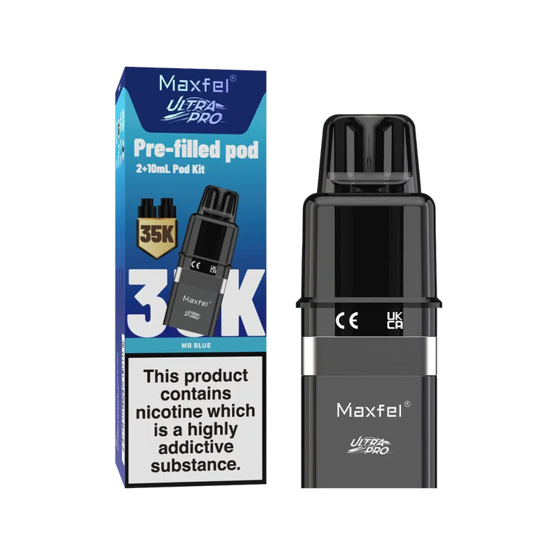 Maxfel ULTRA 35k refill/Replacement Pods - From £5.80