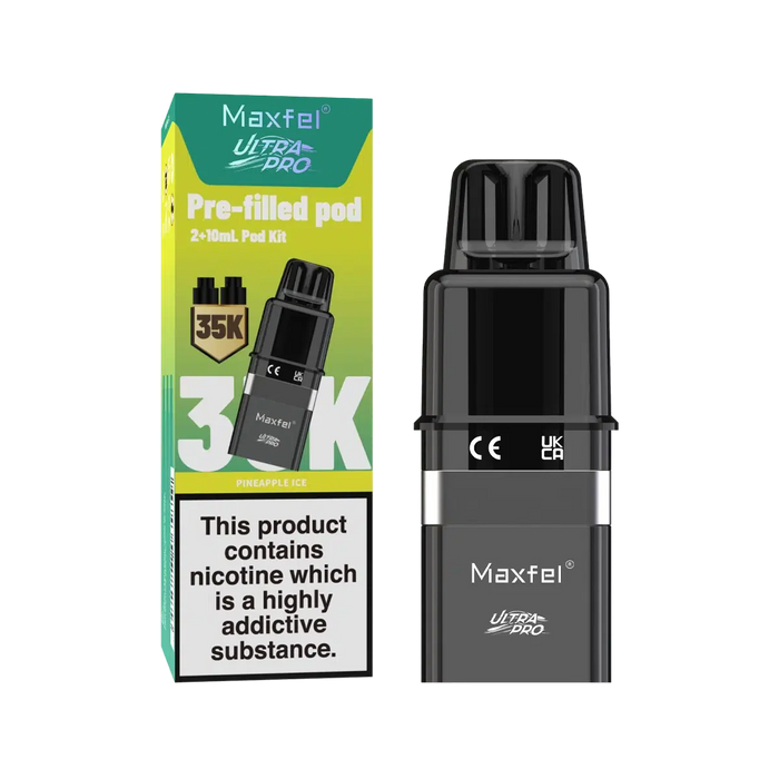 Maxfel ULTRA 35k refill/Replacement Pods - From £5.80