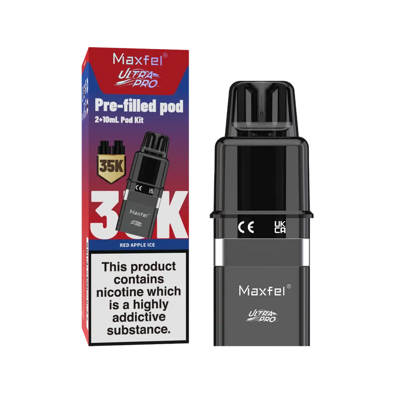Maxfel ULTRA 35k refill/Replacement Pods - From £5.80