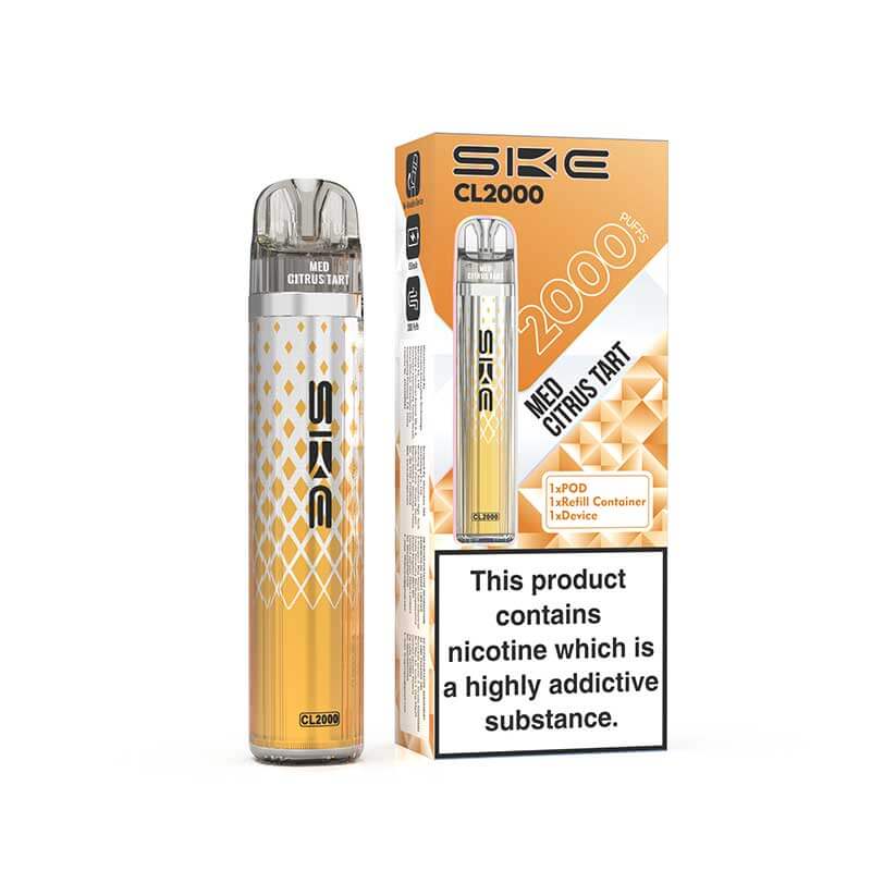 Med Citrus Tart SKE Crystal CL2000 Prefilled Pod Kit