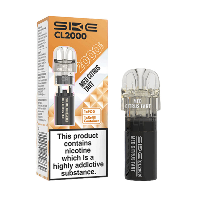 Med Citrus Tart SKE Crystal CL2000 Prefilled Pod