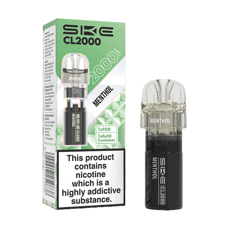 Menthol SKE Crystal CL2000 Prefilled Pod