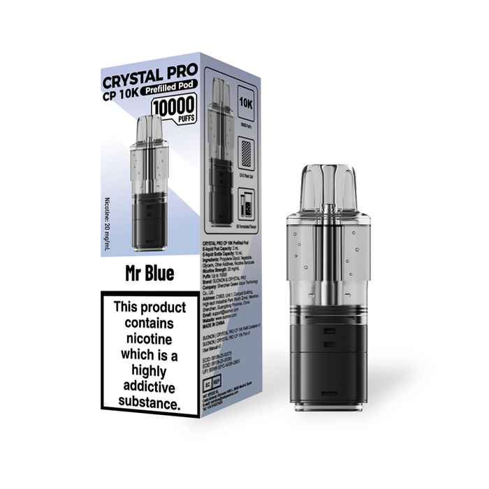 Crystal Pro CP 10k refill/Replacement Pods