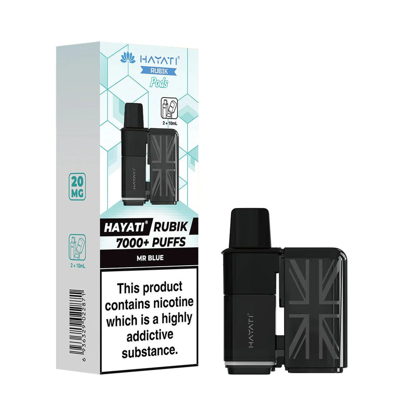 Mr Blue Hayati Rubik 7000 Prefilled Pods