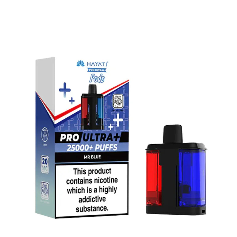 Mr blue Hayati Pro Ultra Plus 25000 Prefilled Pods