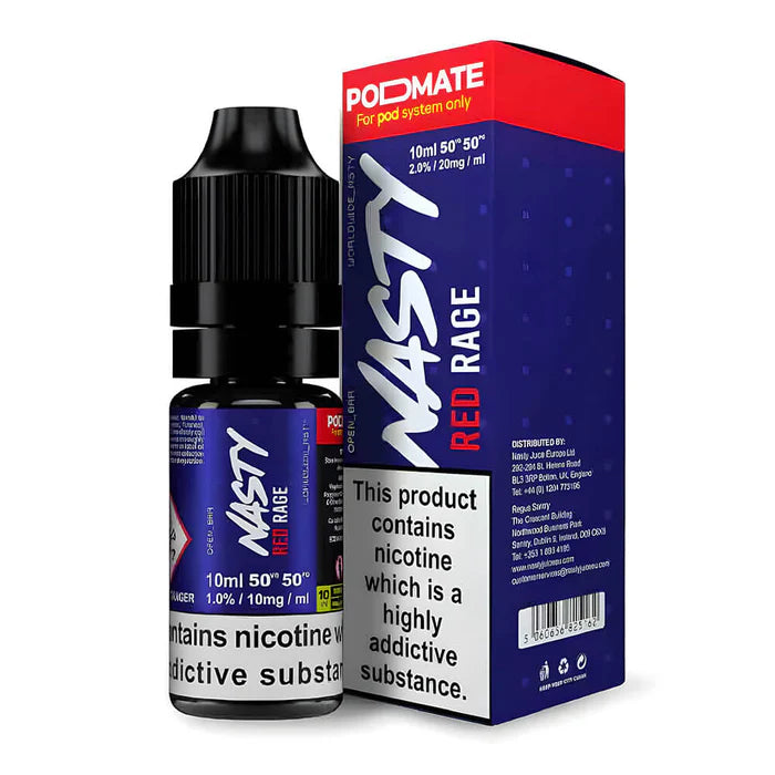 Nasty Podmate Red Range Nic Salt Vape Juice