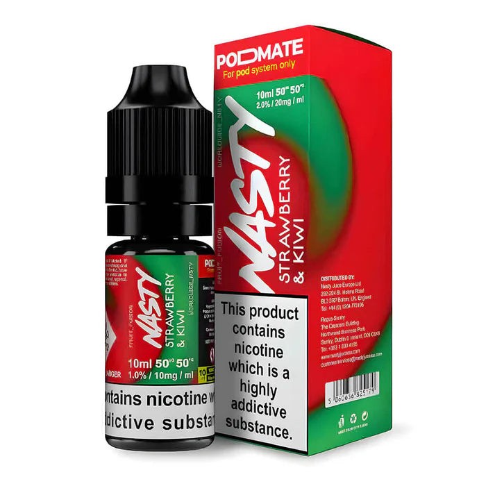 Nasty Podmate Strawberry Kiwi Nic Salt Vape Juice
