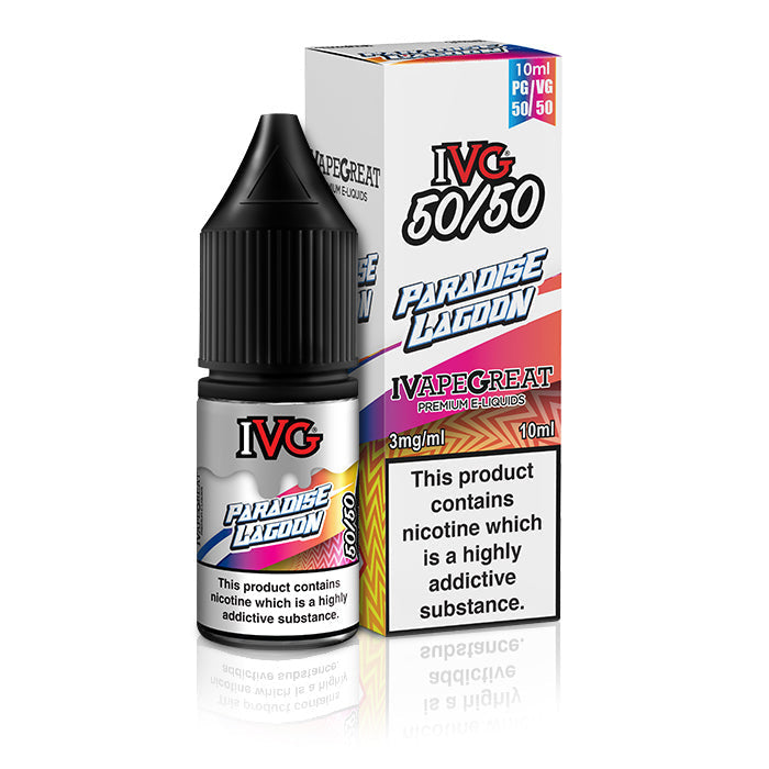 IVG 50/50 Paradise Lagoon 10ml Nic Salt Vape Juice