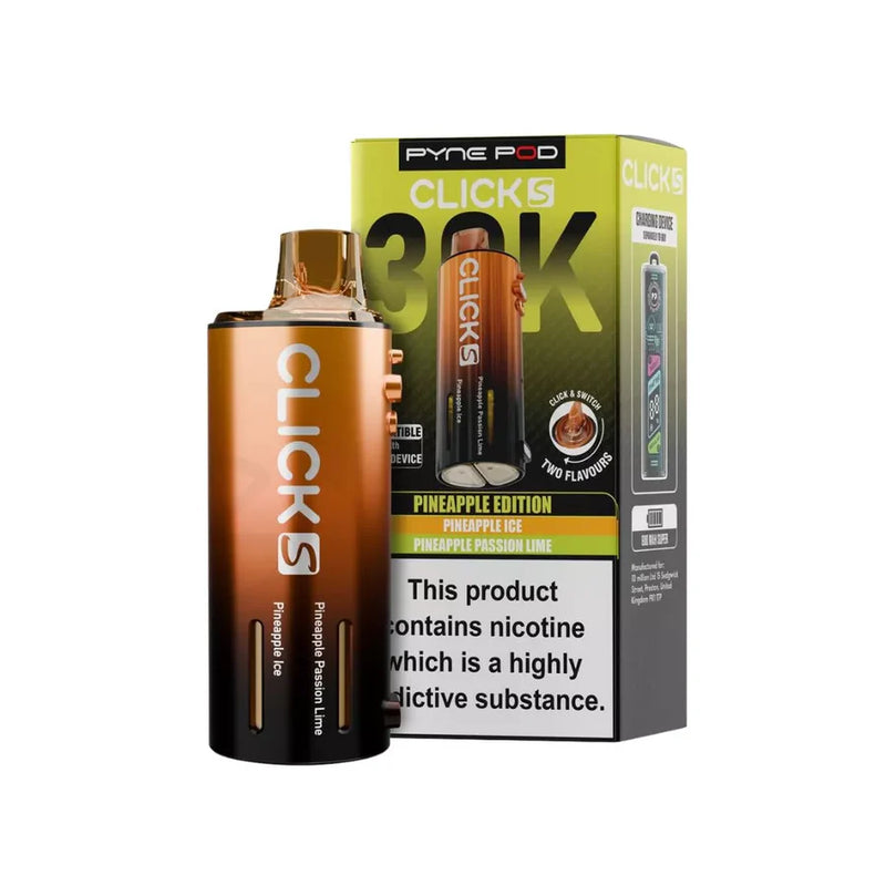 Pineapple Edition Pyne Pod Click S 30K Prefilled Pods