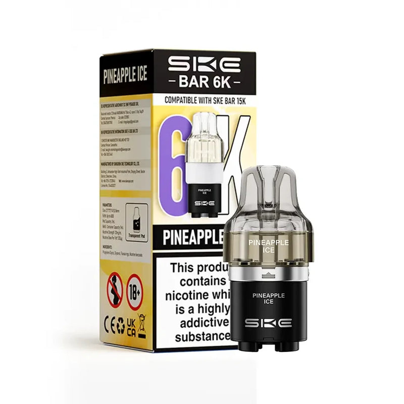 Pineapple Ice SKE Bar 6K Refill Pods