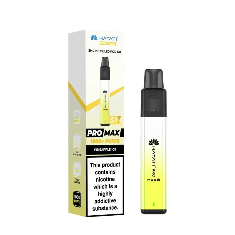 Pineapple Ice Hayati Pro Max S1 Prefilled Pod Kit
