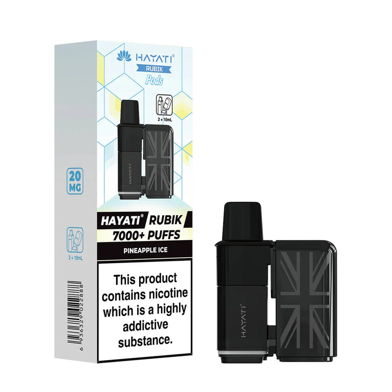 Pineapple ice Hayati Rubik 7000 Prefilled Pods
