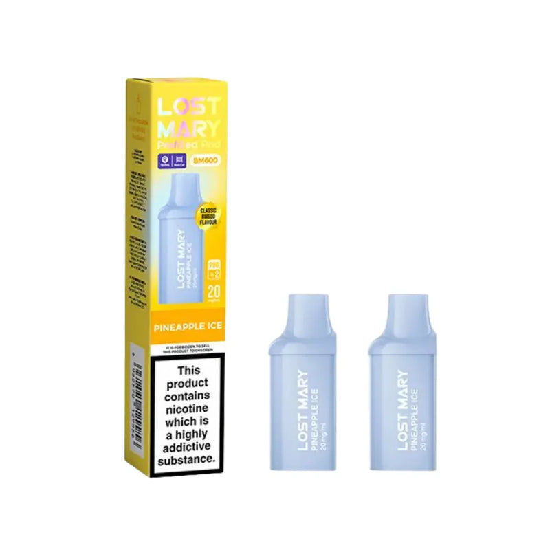 Pineapple Ice Lost Mary BM600 Prefilled Pods