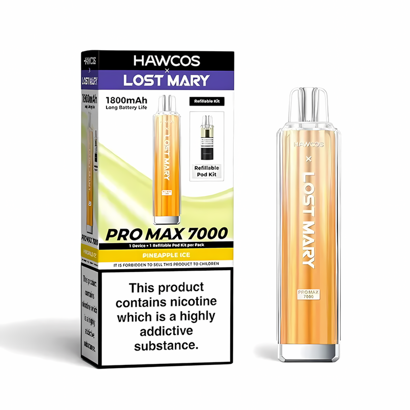Pineapple Ice Lost Mary Pro Max 7000 Prefilled Pod Kit