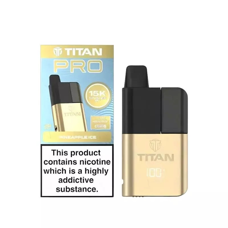 Pineapple Ice Titan Pro 15K Prefilled Pod Kit