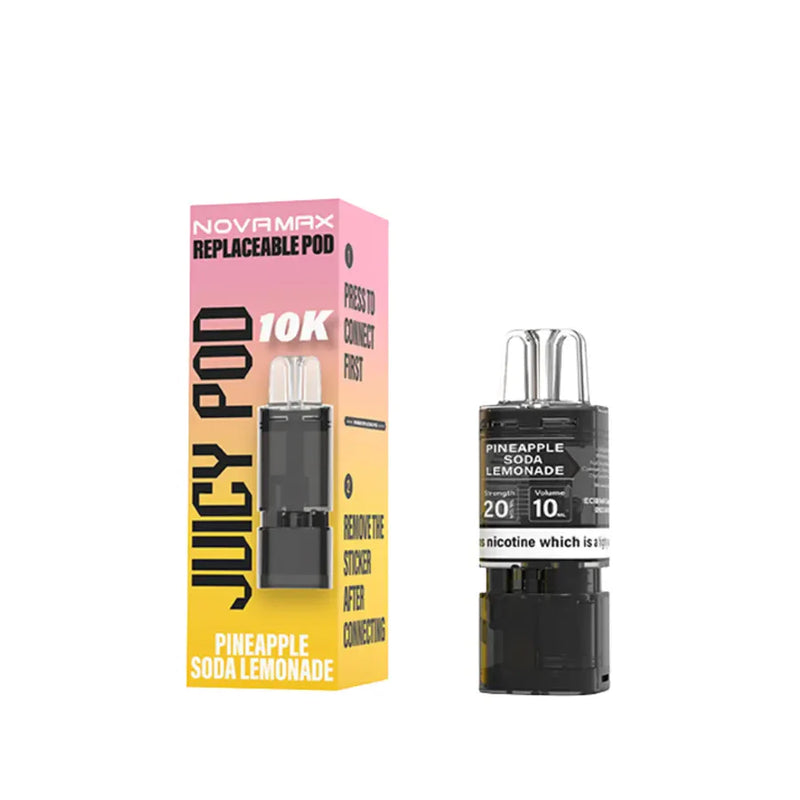 Pineapple Soda Lemonade Pod 10k Prefilled Pod