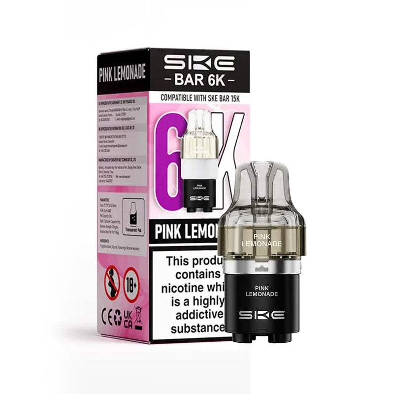 Pink Lemonade SKE Bar 6K Refill Pods