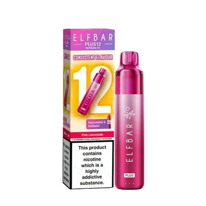 Pink Lemonade Elf Bar Plus 12 Prefilled Pod Kit
