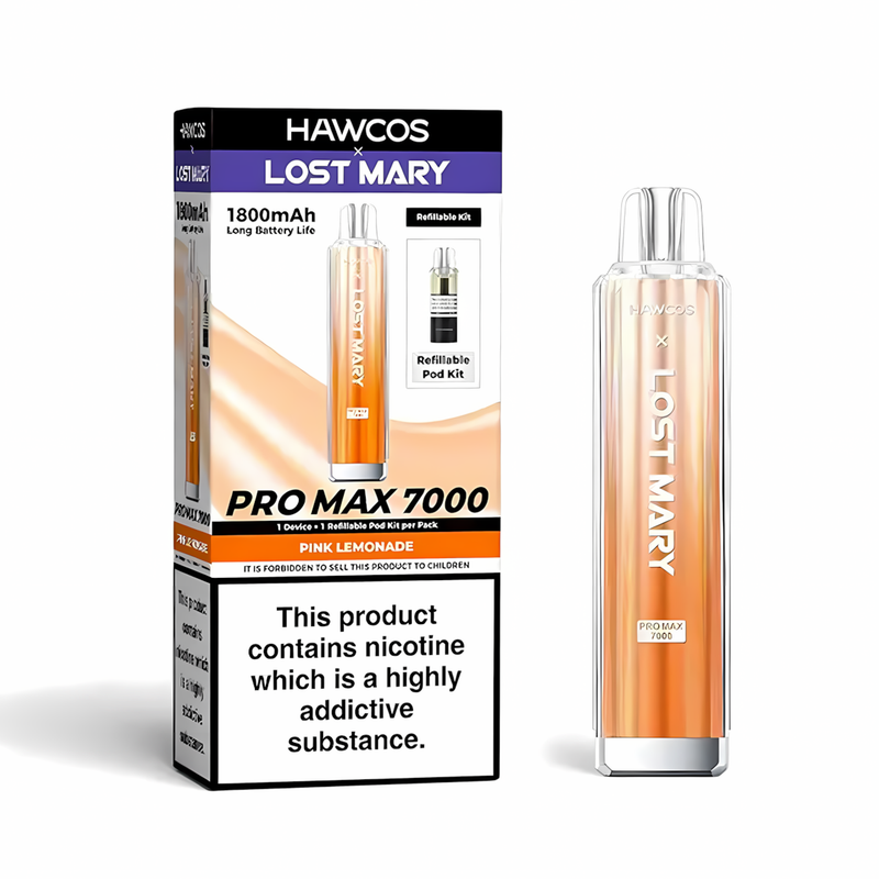 Pink lemonade Lost Mary Pro Max 7000 Prefilled Pod Kit