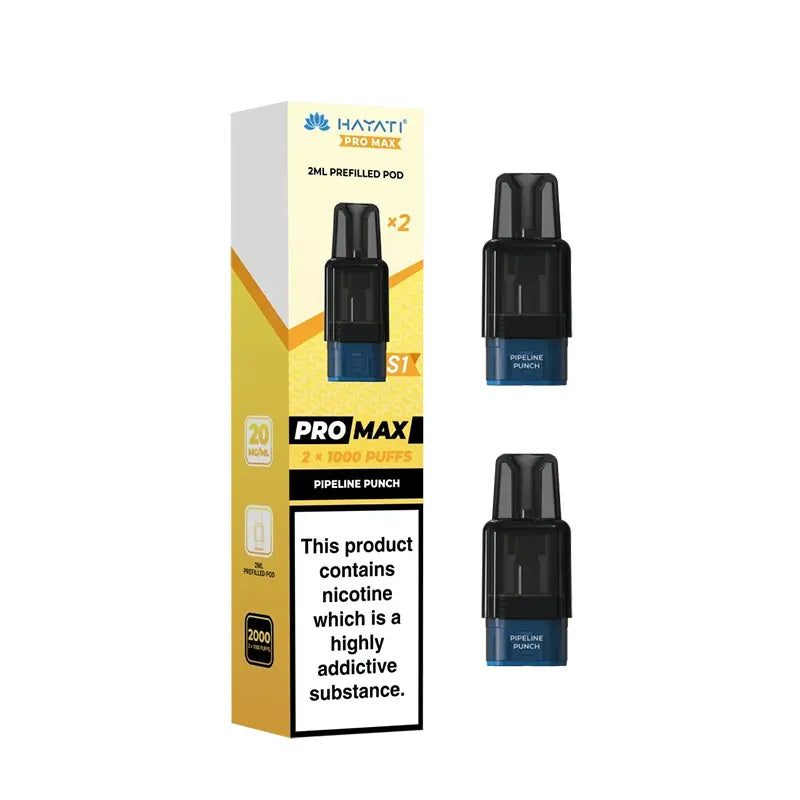 Pipeline Punch Hayati Pro Max S1 Prefilled Pods