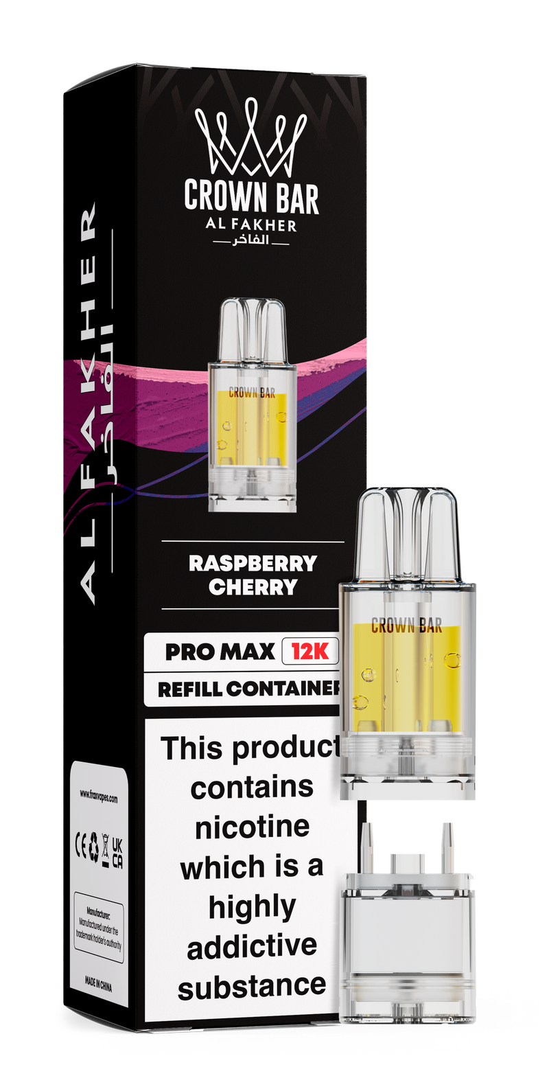 Al Fakher Crown Bar Pro Max 12K Refill Replacement Pod