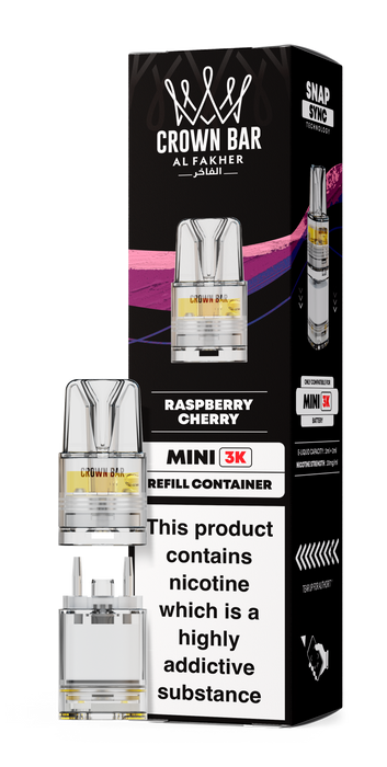 Al Fakher Crown Bar Mini 3K Refill Pods