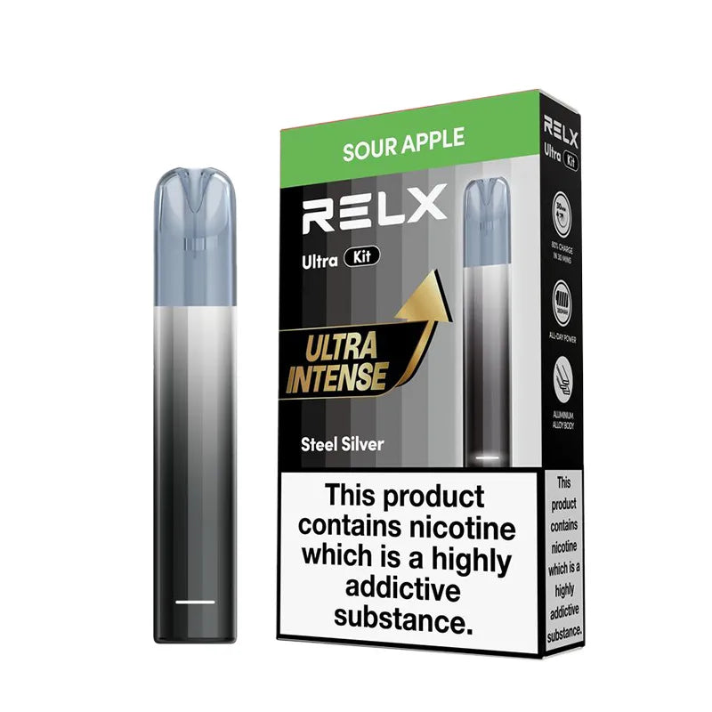Sour apple RELX Ultra Prefilled Pod Kit - Vape Sites