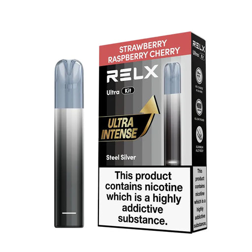 Strawberry Raspberry Cherry RELX Ultra Prefilled Pod Kit - Vape Sites