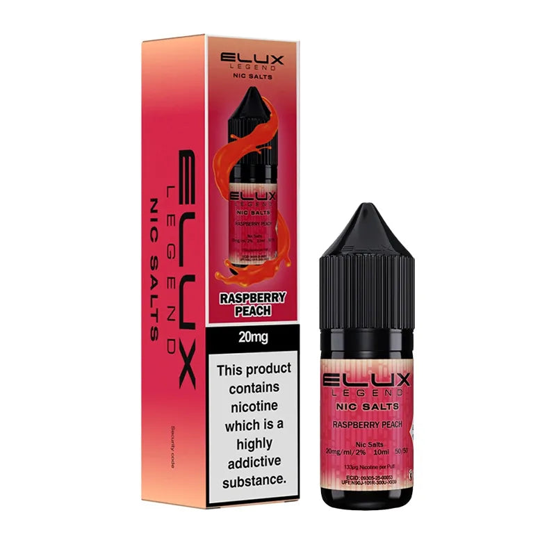 Elux Legend Raspberry Peach Nic Salt