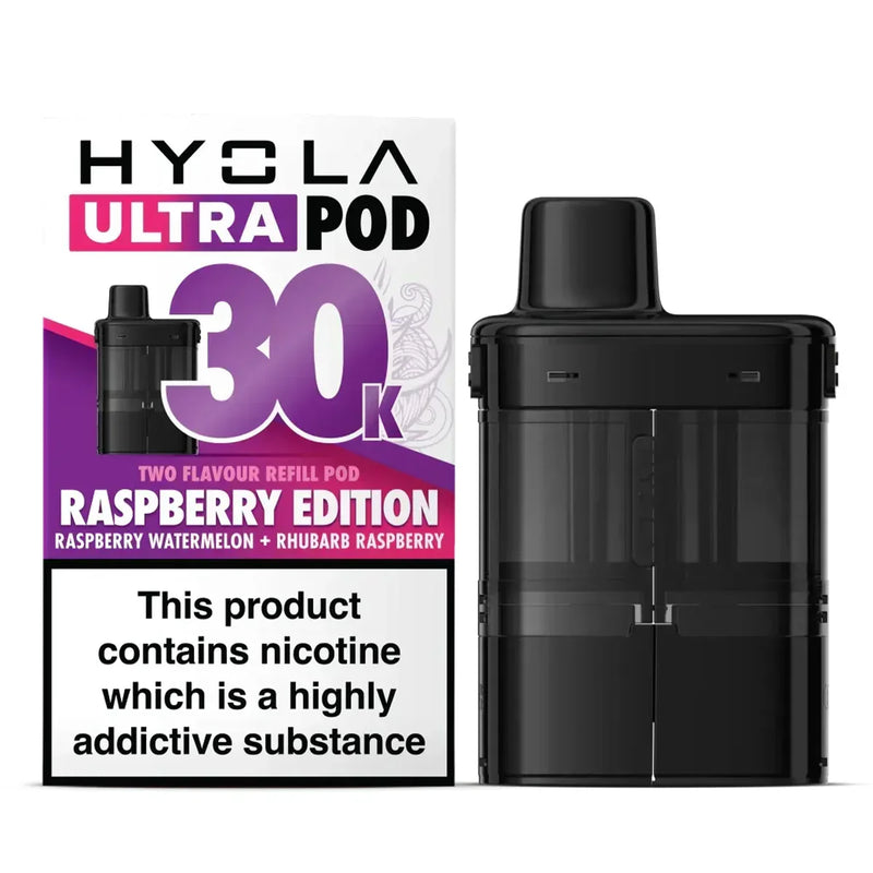 Raspberry Edition Hyola Ultra 30K Prefilled Pods