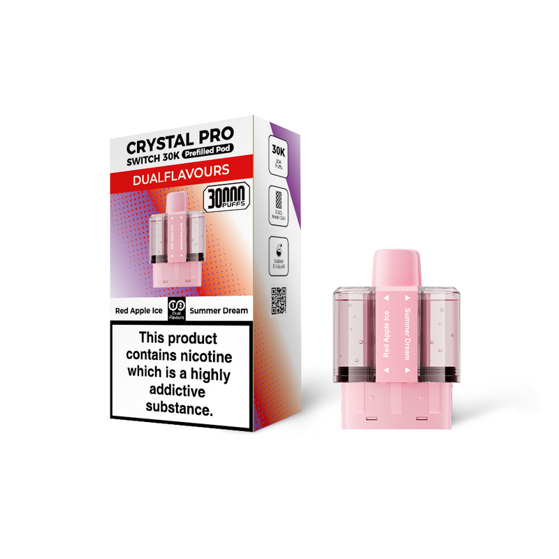 Crystal Pro Switch 30K Puff Refill/Replacement Pod - Starting From £5.80