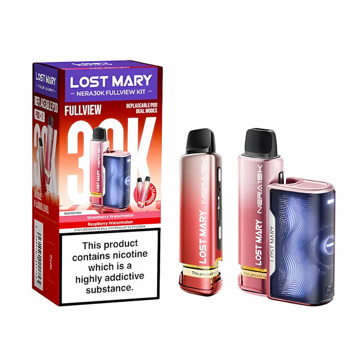 Red edition Lost Mary Nera30K Fullview Prefilled Pod Kit