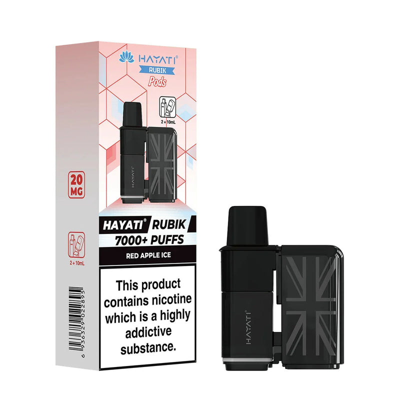 Red Apple Hayati Rubik 7000 Prefilled Pods